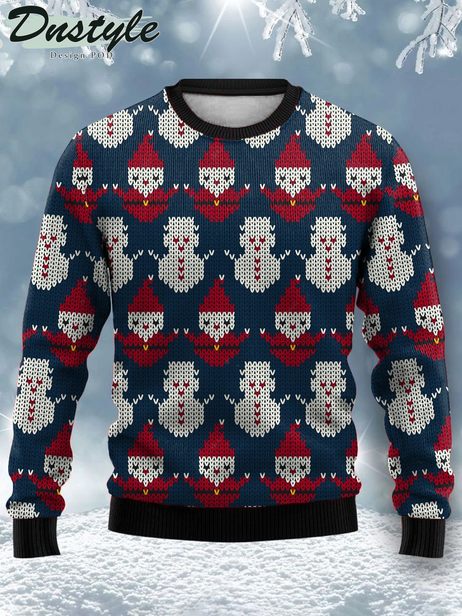 Santa Cookie Just Right Ugly Christmas Sweater