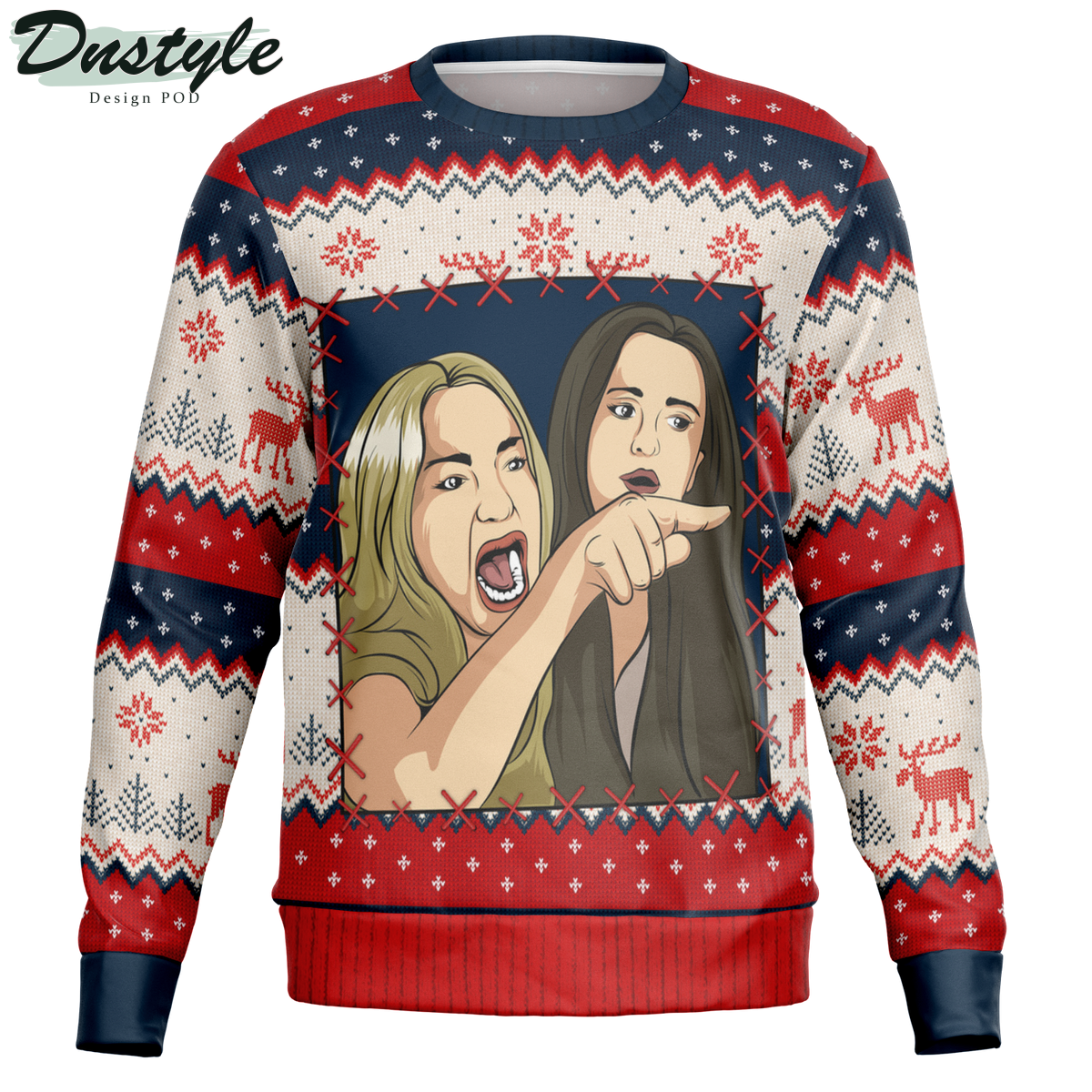 Graphic Ugly Christmas Sweater