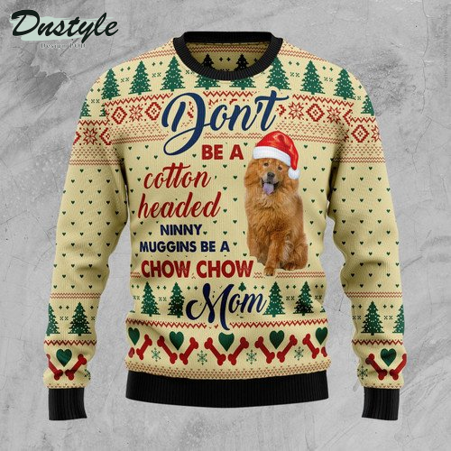 Chow Chow Mom Ugly Christmas Sweater
