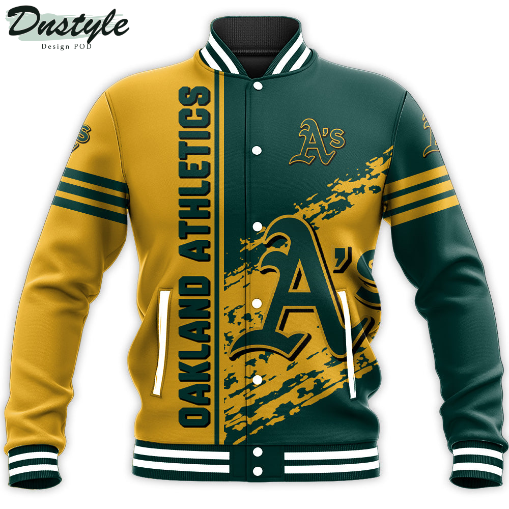 Oakland Athletics MLB Quarter Style Baseball Jacket