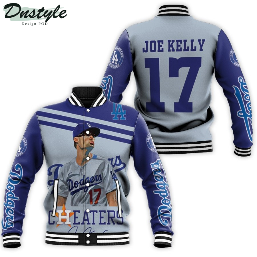 Los Angeles Dodgers Joe Kelly 17 MLB Legendary Captain Leader Baseball Jacket