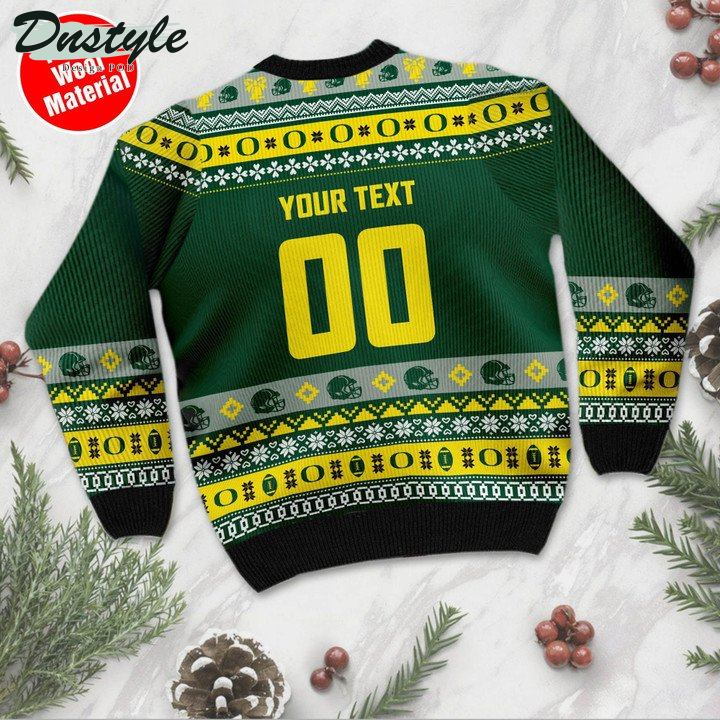 Oregon Ducks Personalized Ugly Sweater
