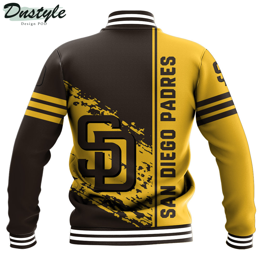 San Diego Padres MLB Quarter Style Baseball Jacket