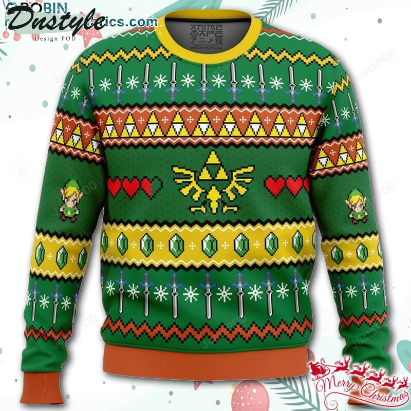 The Legend of Zelda Ugly Christmas Wool Sweater