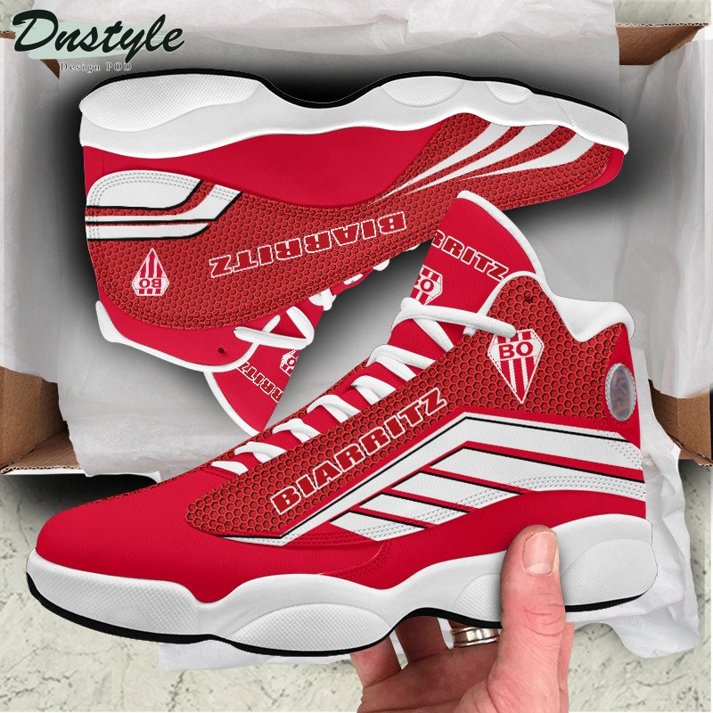 Biarritz Olympique Red Air Jordan 13 Shoes Sneakers