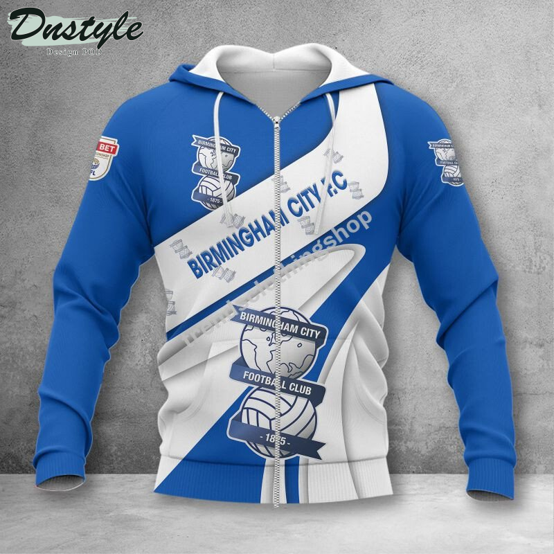 Birmingham City F.C 3d all over printed hoodie tshirt