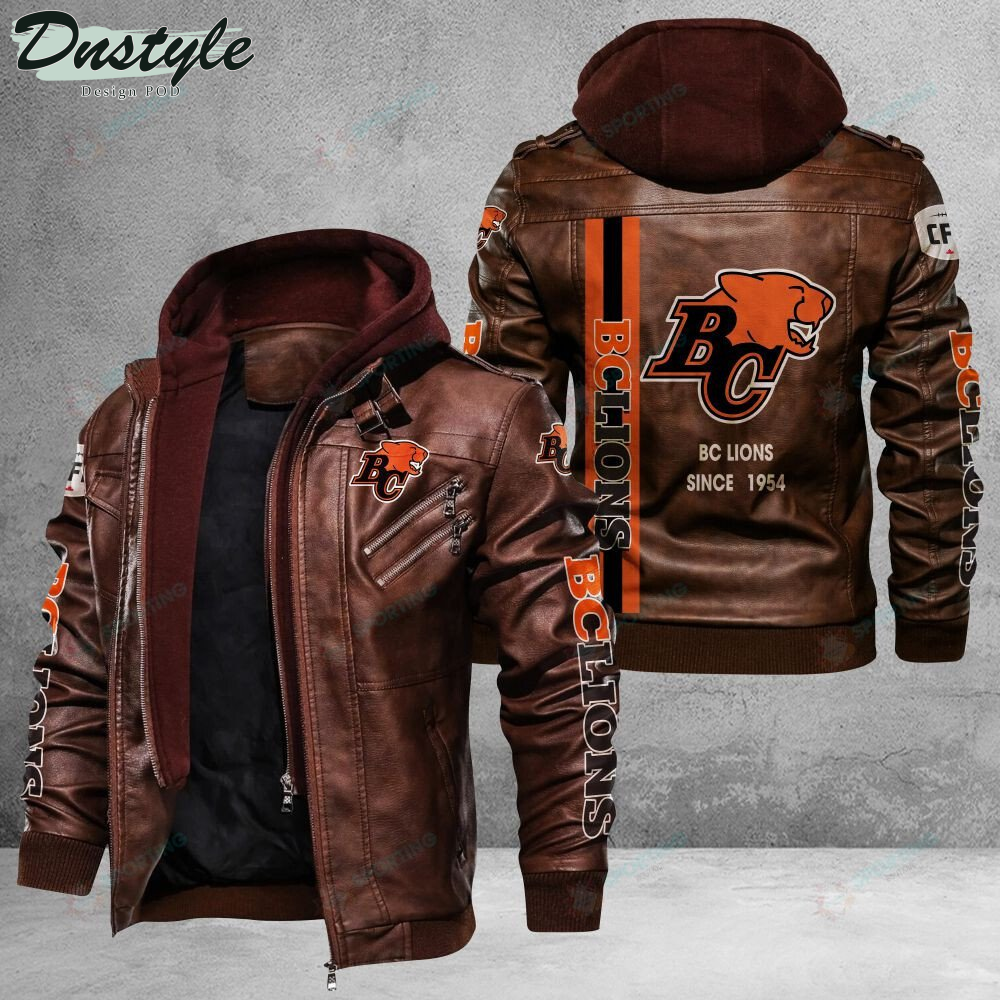 BC Lions Since 1930 leather jacket