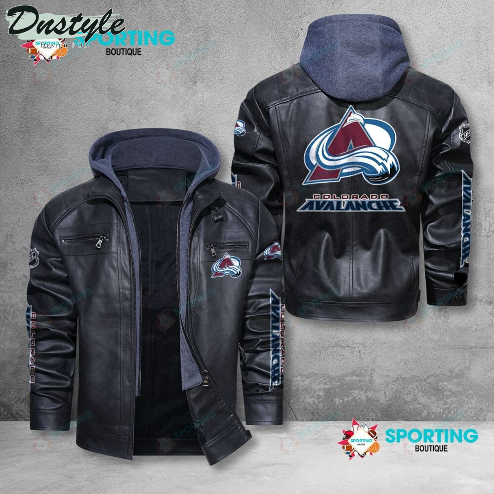 Colorado Avalanche 2022 Leather Jacket