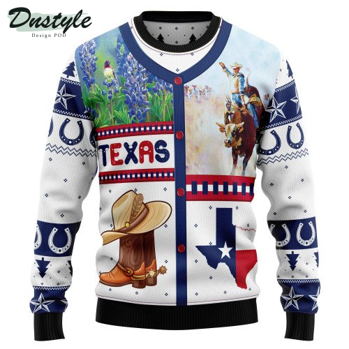 Awesome Texas Ugly Christmas Sweater