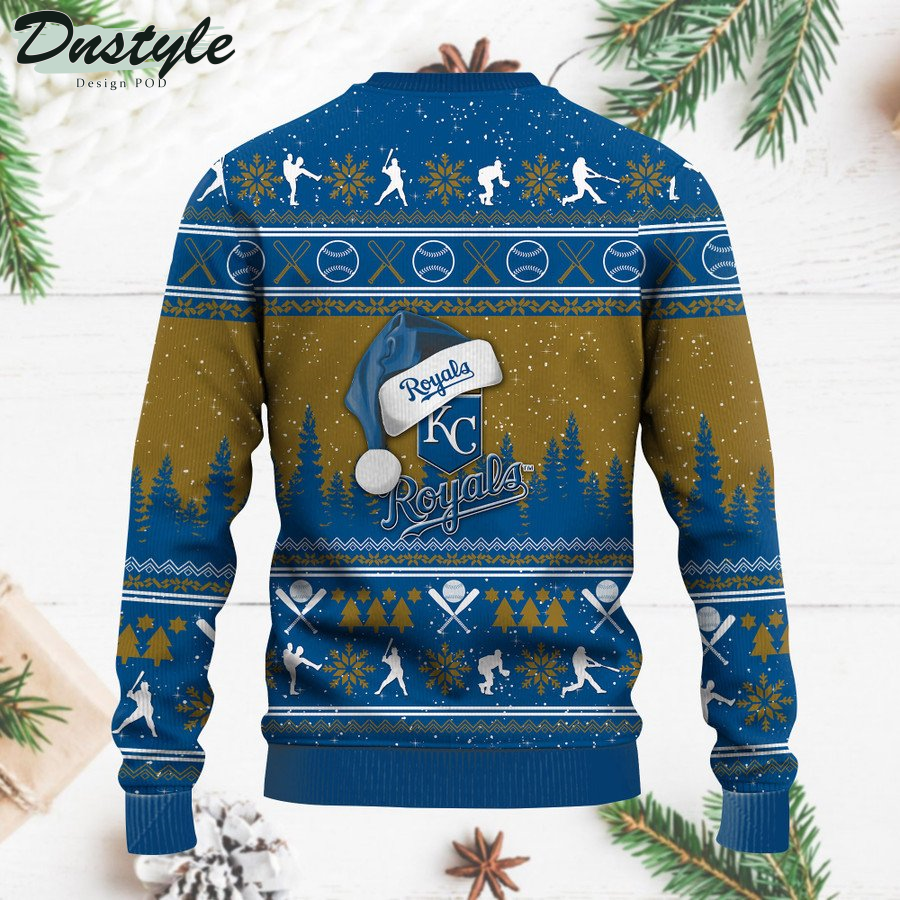 Kansas City Royals MLB ugly christmas sweater