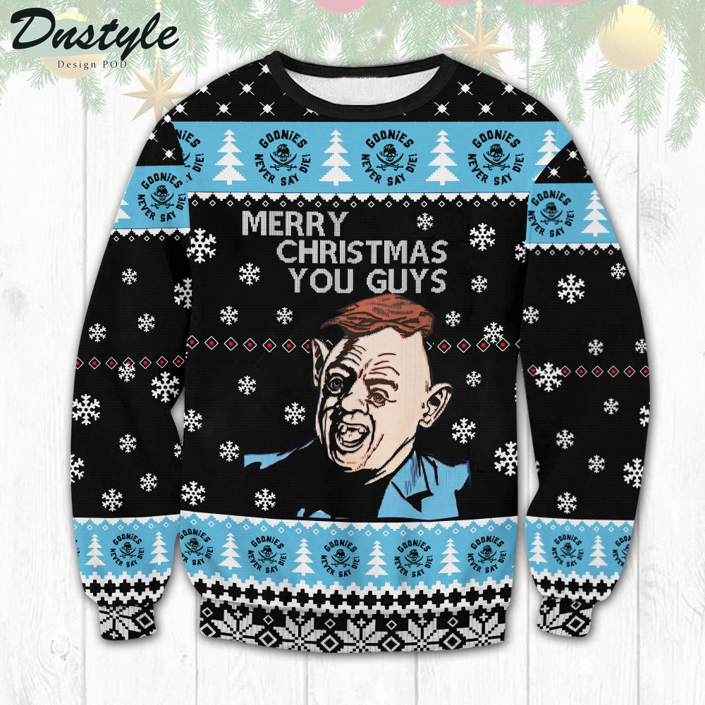 Goonies Merry Christmas You Guy Ugly Sweater