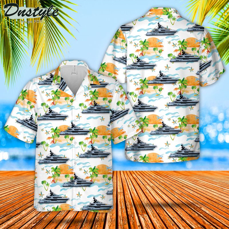 52m Luxury Motor Yacht Lady Lena Hawaiian Shirt