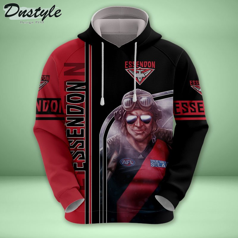 Essendon Football Club 3D Tshirt Hoodie Polo Sweatshirt