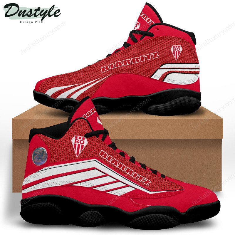 Biarritz Olympique Red Air Jordan 13 Shoes Sneakers