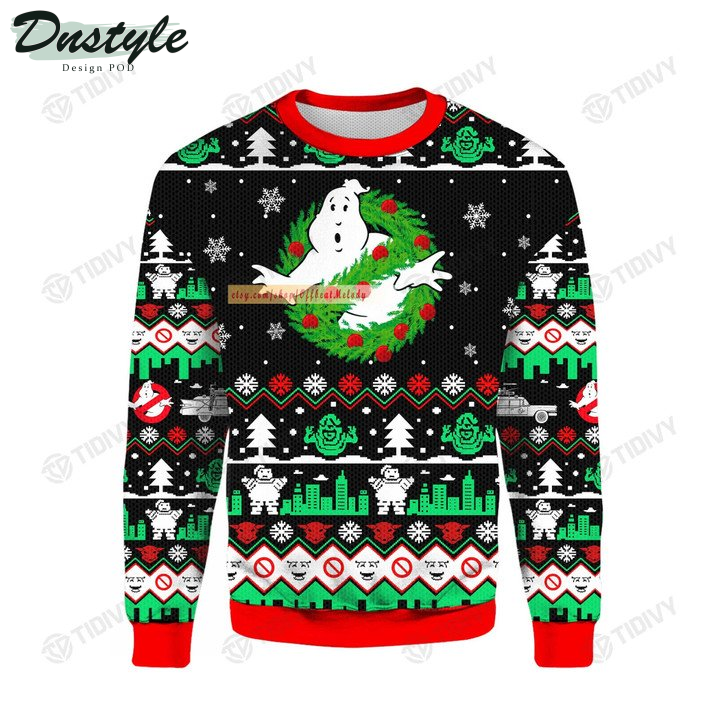 Ghostbusters Funny Movie Ugly Christmas Sweater