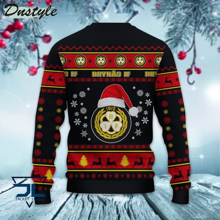 Brynas IF santa hat ugly christmas sweater
