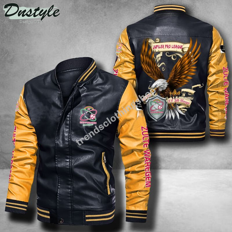 Zulte Waregem jupiler pro league eagle leather bomber jacket