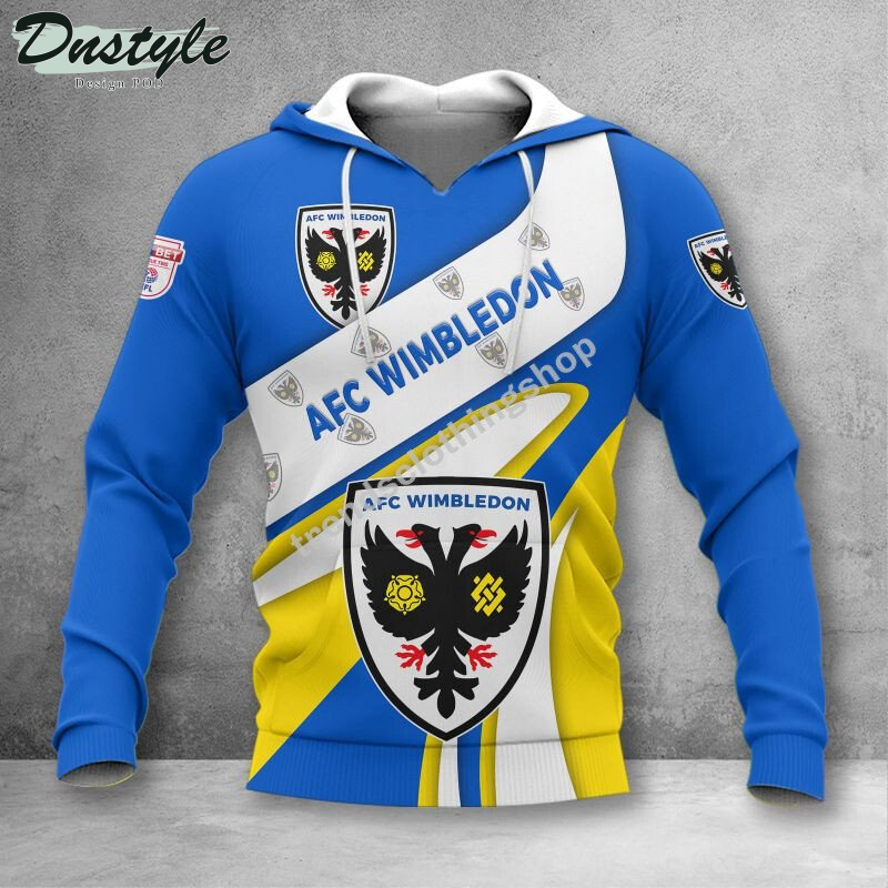 Harrogate Town AFC 3d all over printed hoodie tshirt