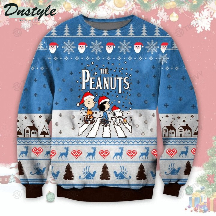 The Peanuts Charlie Brown Snoopy Ugly Christmas Sweater