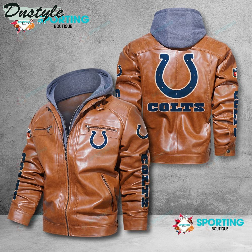 Indianapolis Colts NFL 2023 Leather Jacket