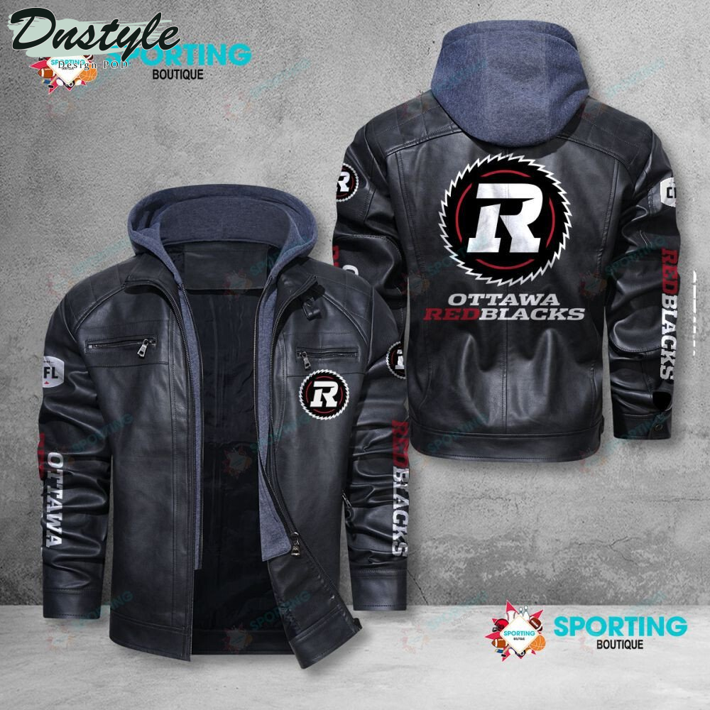 Ottawa Redblacks 2022 Leather Jacket