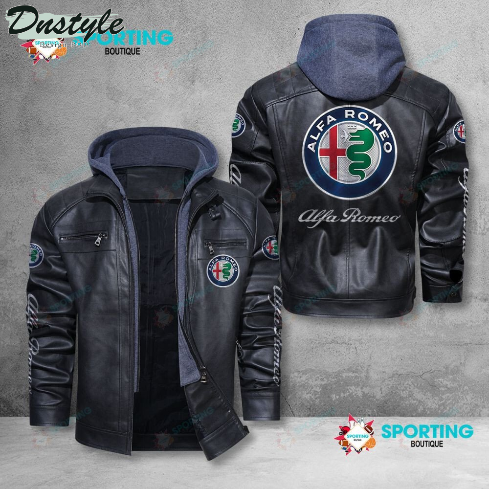 Alfa Romeo 2022 Leather Jacket