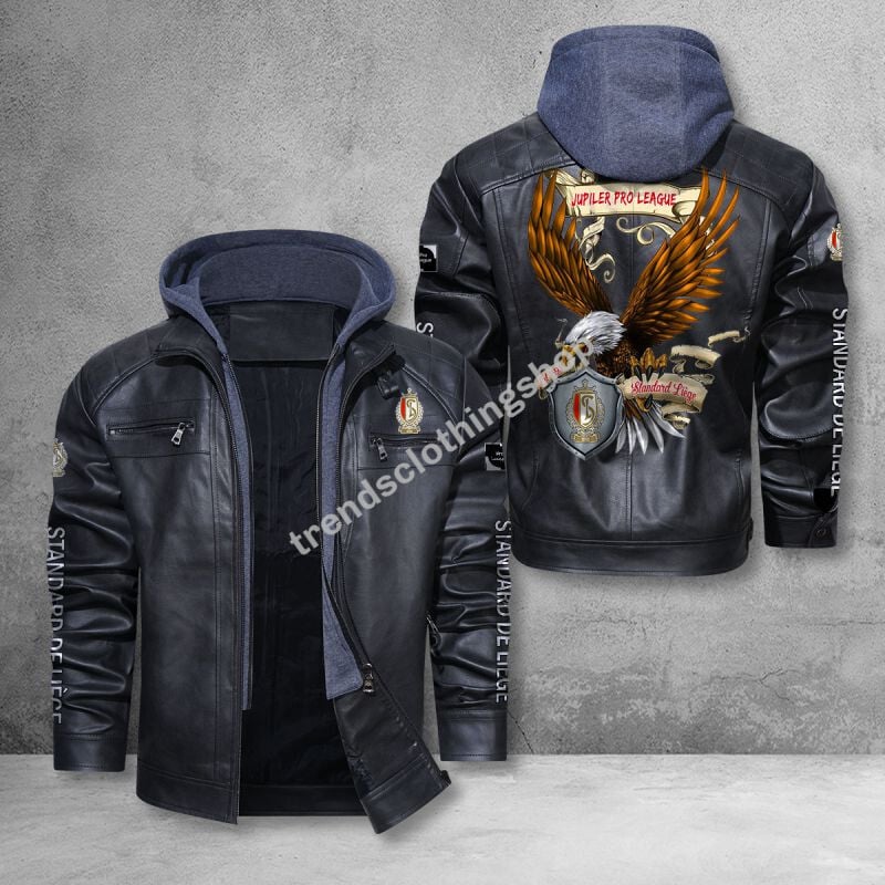 Standard Liege jupiler pro league eagle leather jacket