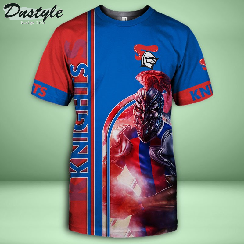 Newcastle Knights 3D Tshirt Hoodie Polo Sweatshirt