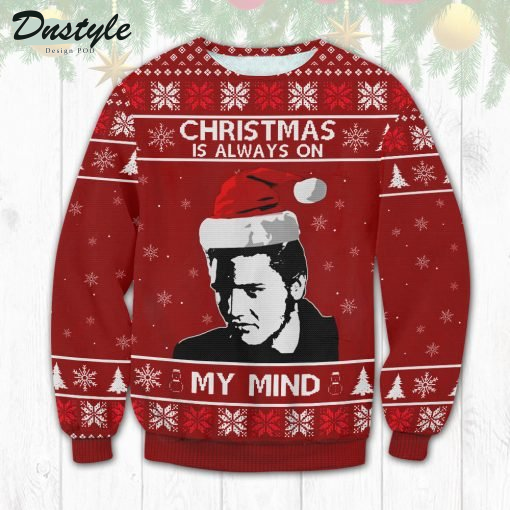 Christmas Is Always On My Mind Christmas Ugly Sweater