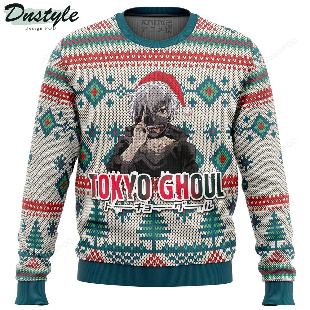 Tokyo Ghoul Alt Premium Ugly Christmas Wool Sweater