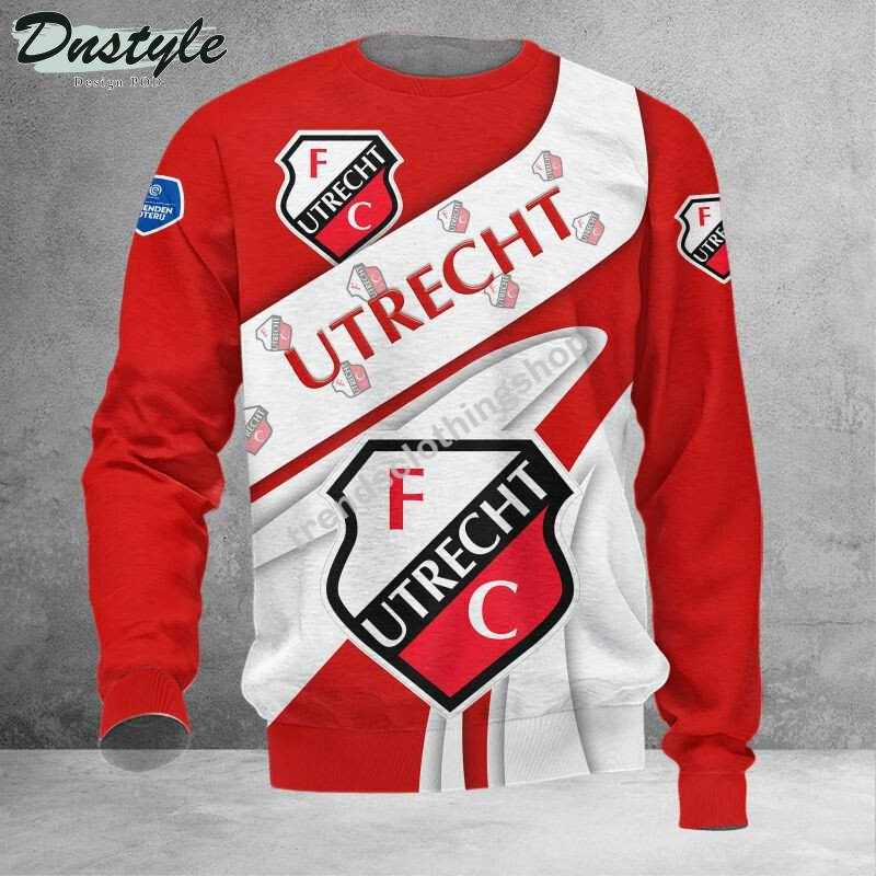 FC Utrecht 3D Tshirt Hoodie Polo Sweatshirt