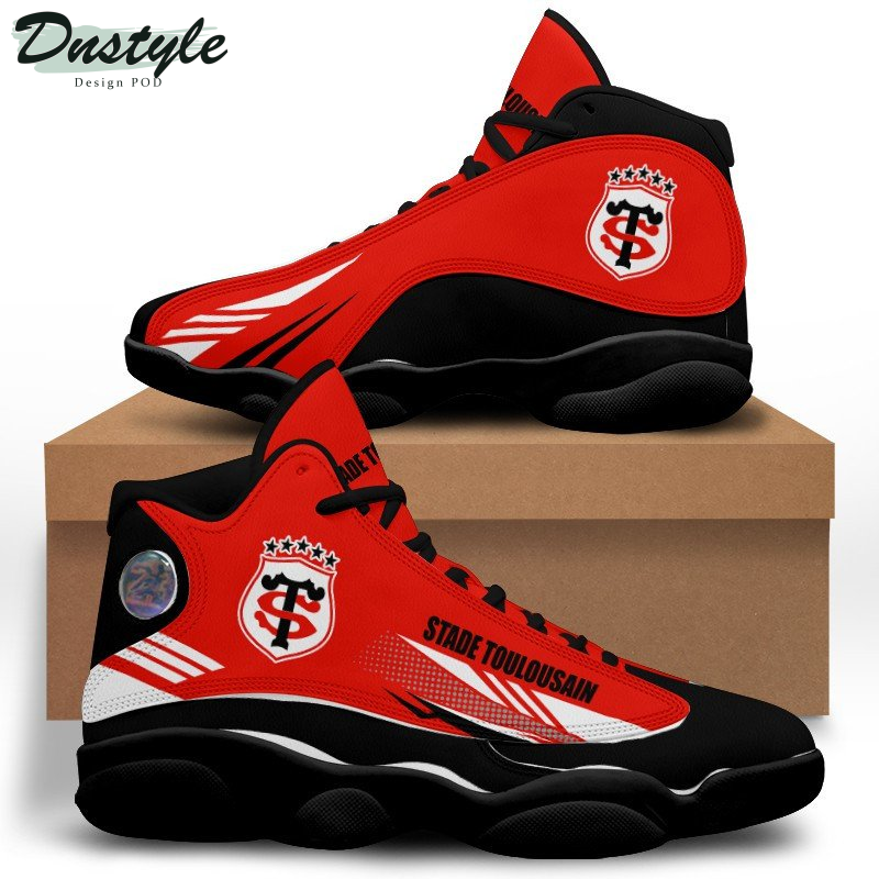 Stade Toulousain Red Air Jordan 13 Shoes Sneakers
