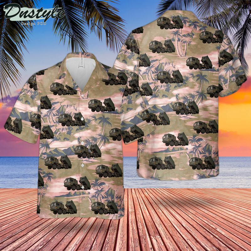 British Army Enhanced Pallet Load System) Hawaiian Shirt