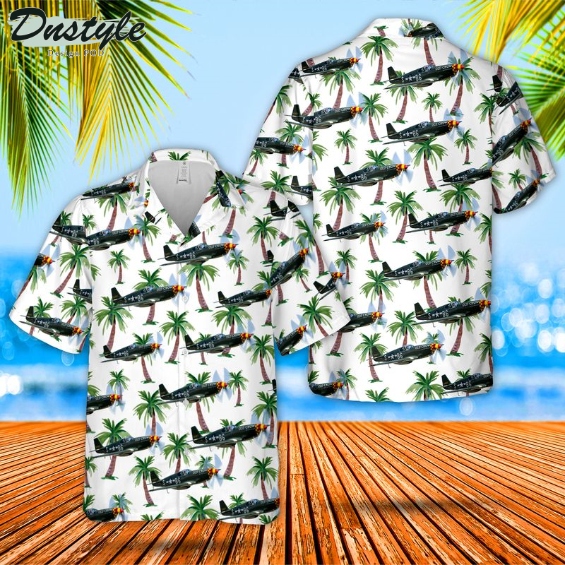 WWII Spitfire Plane Hawaiian Shirt