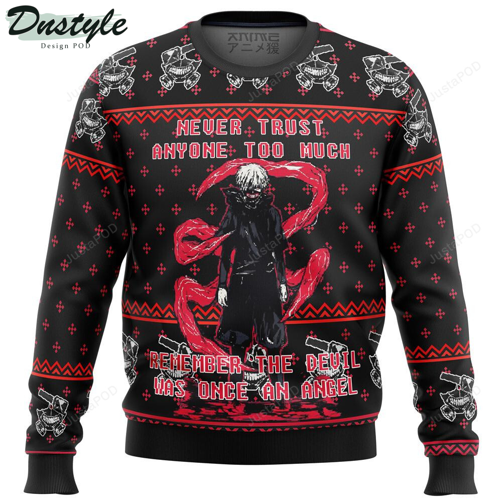 Tokyo Ghoul Trust Premium Ugly Christmas Wool Sweater