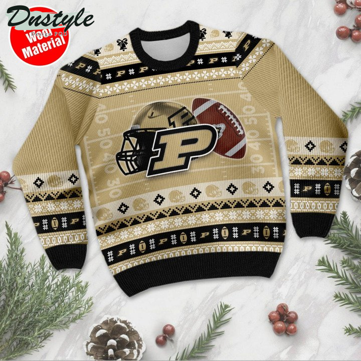 Purdue Boilermakers Personalized Ugly Sweater