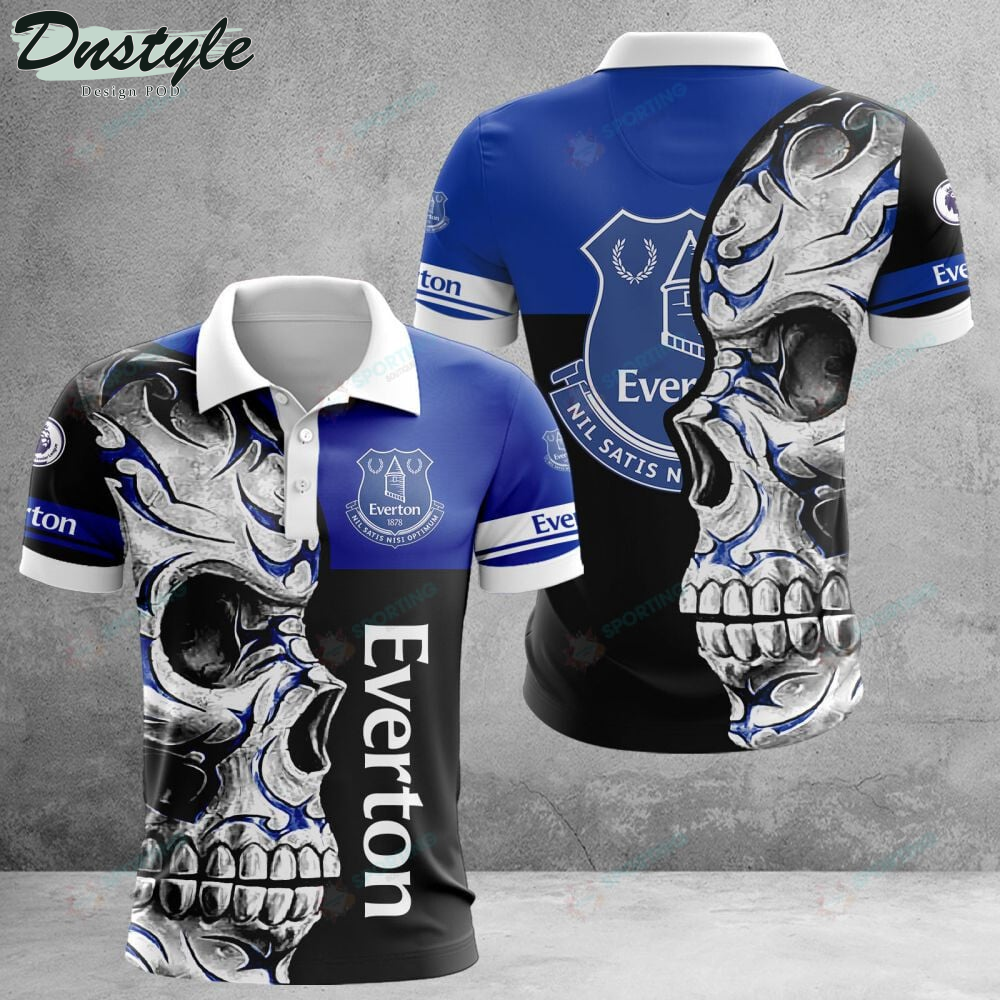 Everton F.C Skull Polo Shirt