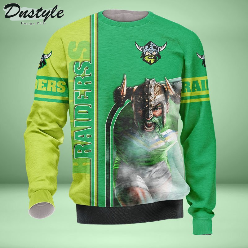 Canberra Raiders 3D Tshirt Hoodie Polo Sweatshirt