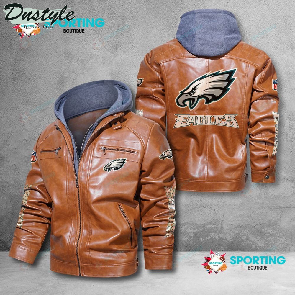 Philadelphia Eagles NFL 2023 Leather Jacket