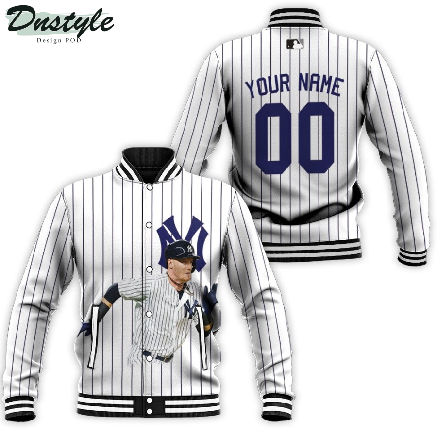 New York Yankees Aroldis Chapman 16 2020 MLB White Custom Number Name Baseball Jacket