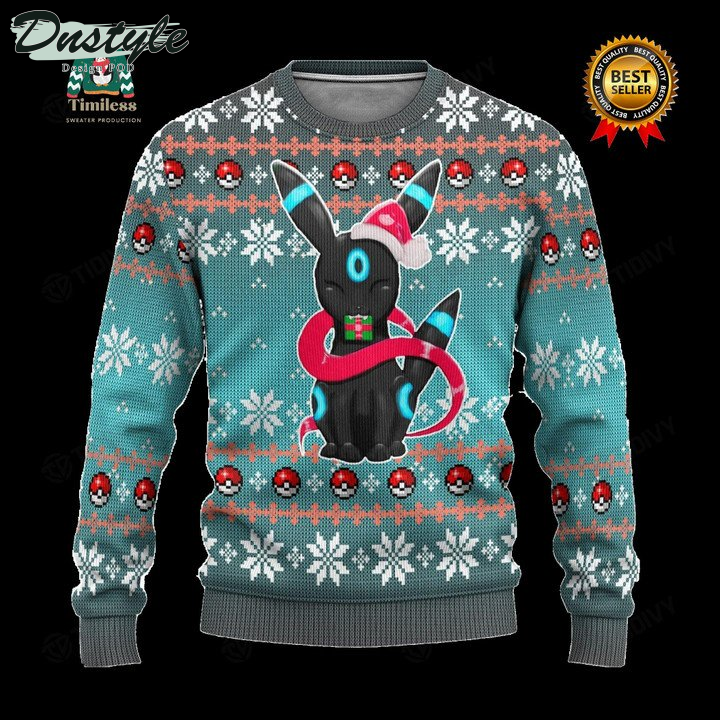 Pokemon Umbreon Movie Ugly Christmas Sweater