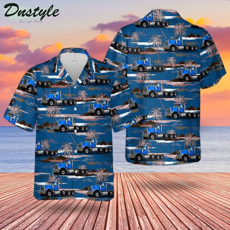 North American P-51 Mustang Old Crow WWII fighter plane Hawaiian Shirt