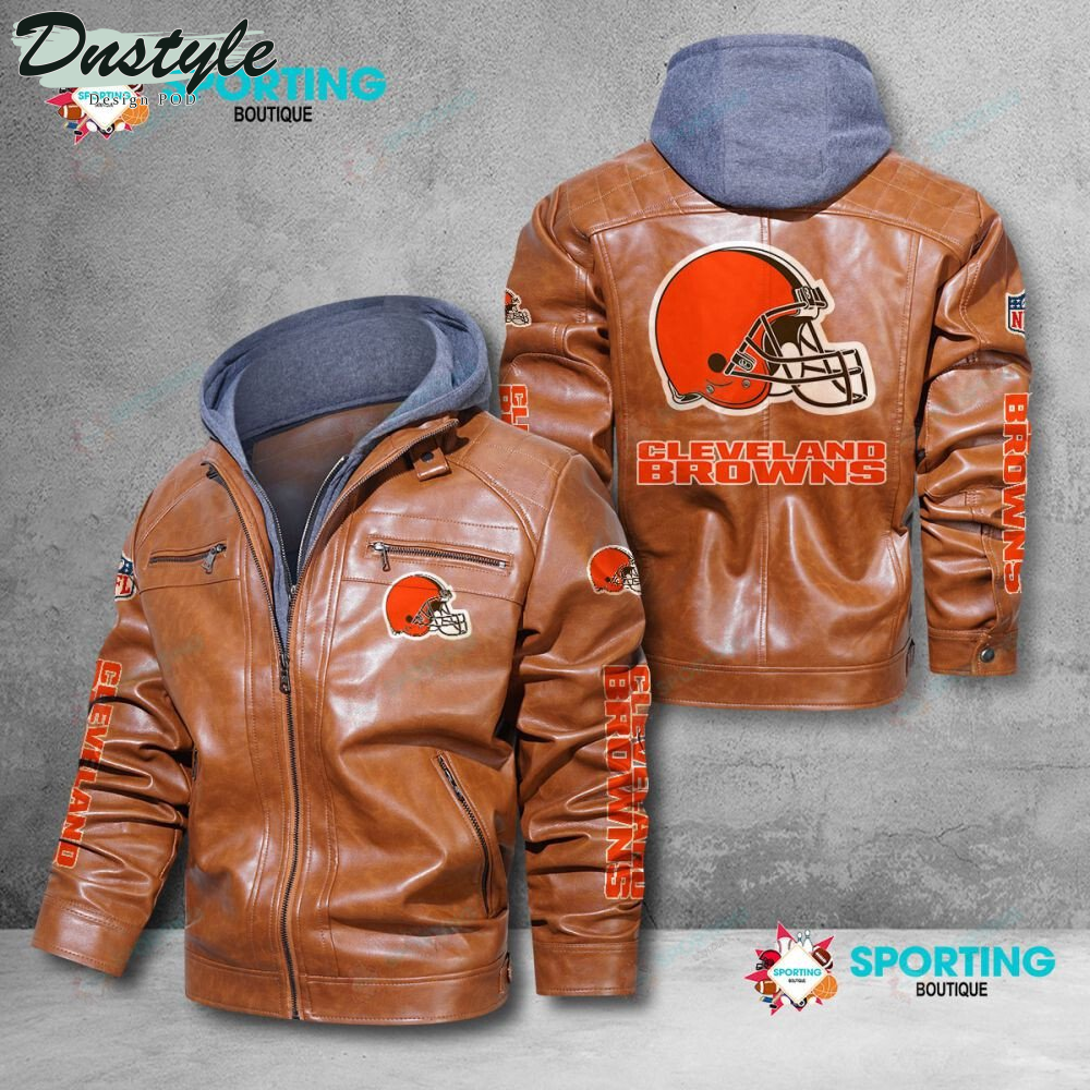 Cleveland Browns NFL 2023 Leather Jacket