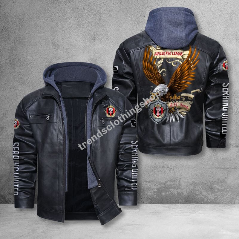 K.V. Mechelen jupiler pro league eagle leather jacket