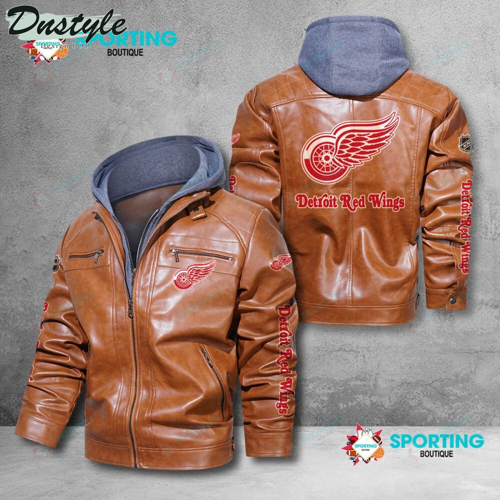 Detroit Red Wings 2022 Leather Jacket