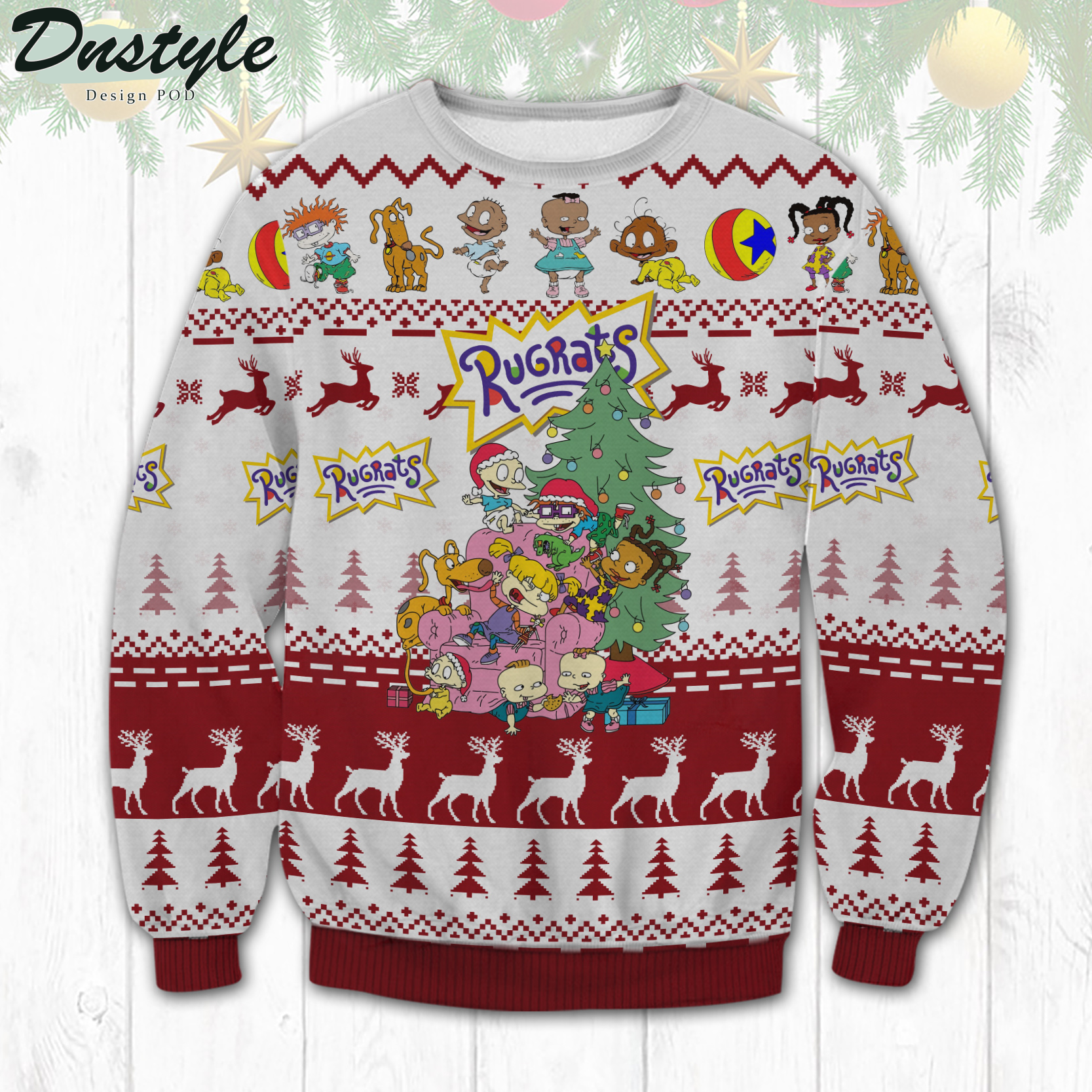 Rugrats Ugly Christmas Sweater