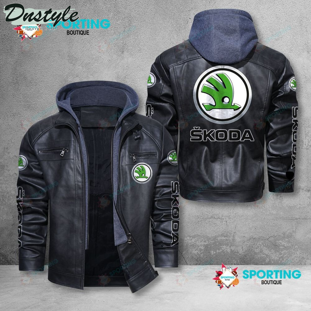 Skoda 2022 Leather Jacket