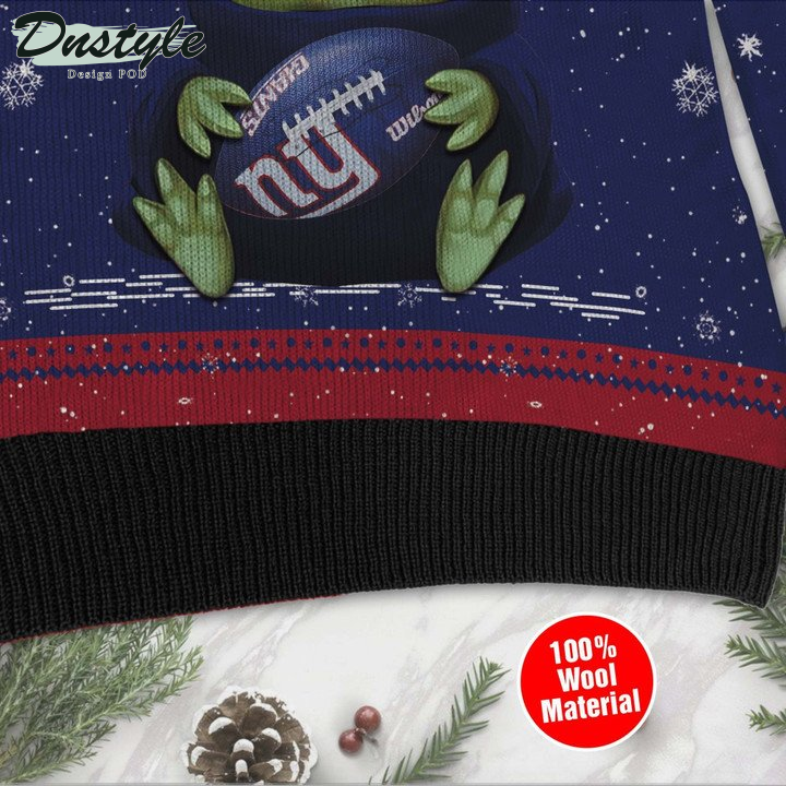 New York Giants Baby Yoda Ugly Sweater