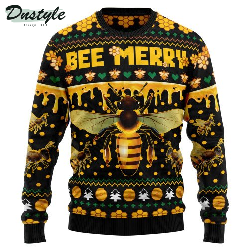 Bee Merry Ugly Christmas Sweater