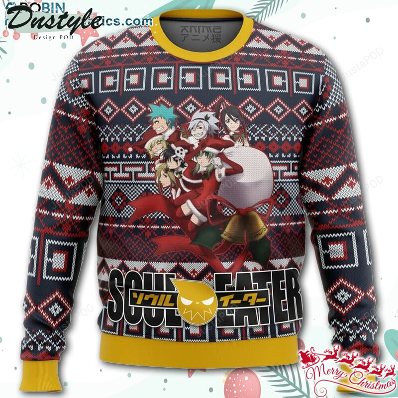 Soul Eater Alt Ugly Christmas Wool Sweater